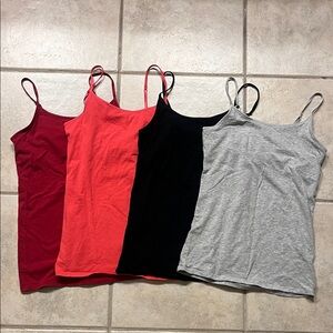 Mossimo Supply Co. Cami Tank Tops x Four!